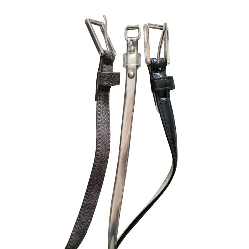 Skinny Waist Belt Bundle of Three